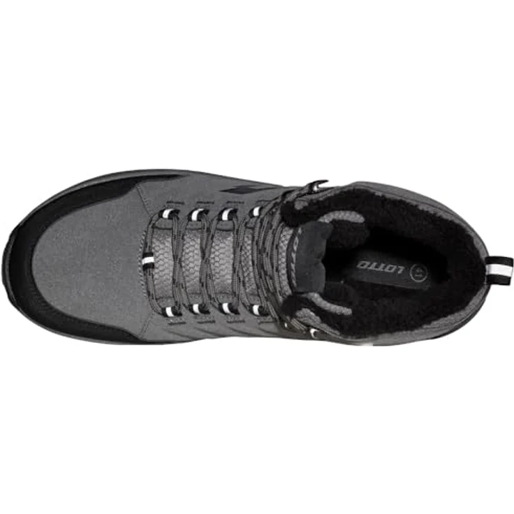 Lotto Outdoor Lowcut Schuh, wärmendes Innenfutter aus Fake Fur, robuste Materialien, reflektierende Details, starke Profilsohle – Bild 5