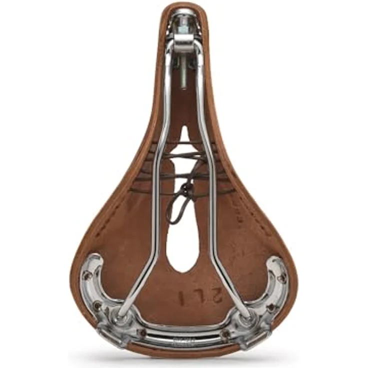 Brooks England B17, Velosattel aus Echtleder mit Aussparung für optimalen Komfort, schwarz – Bild 5