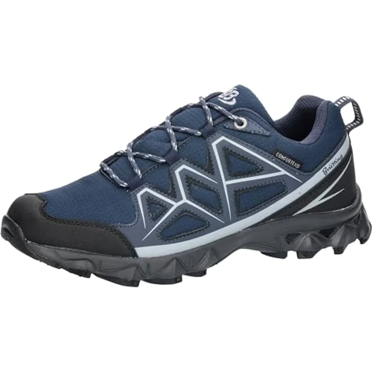 Brütting Power, Herren Wanderschuhe (Gr. 43) mit wasserdichter Comfortex-Klimamembrane und CME-Laufsohle, Blau – Bild 1