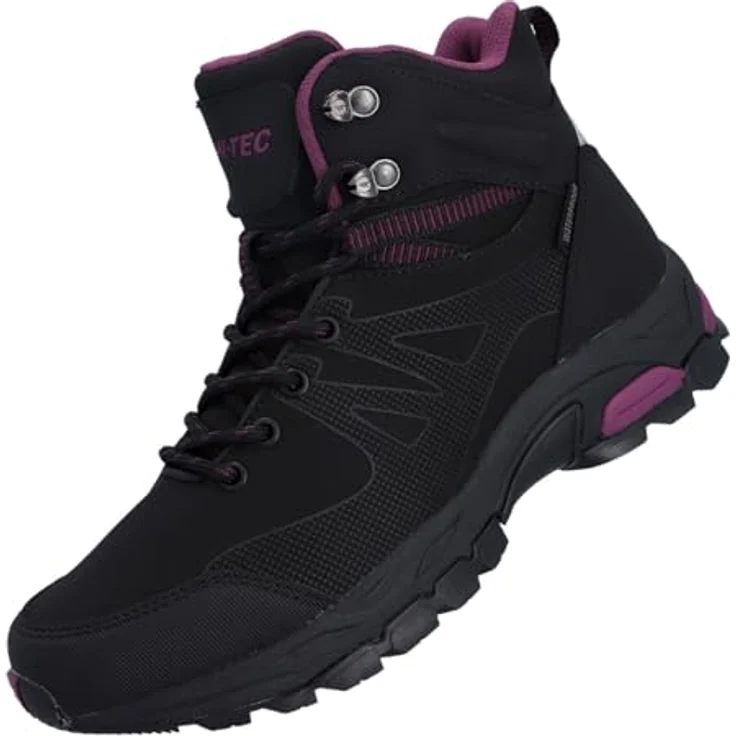 Hi-Tec Jackdaw Mid WP W, Wanderschuh für Frauen mit hohem Schaft und trittsicherer Gummi-Sohle – Bild 1
