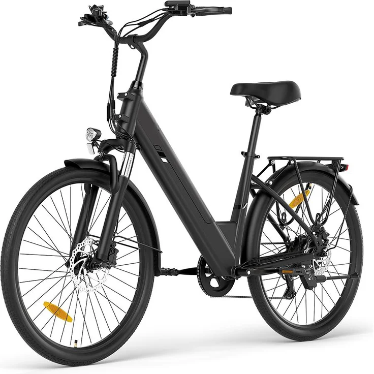 Touroll J2 ST Pro E-Bike Tiefeinsteiger, 250W Motor, 100 km Reichweite, Hydraulikbremsen, Shimano 7-Gang