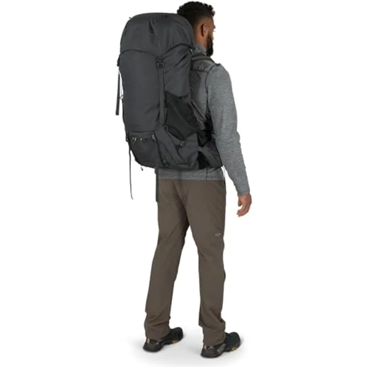 Osprey Rook 50, Trekkingrucksack 75 cm, grau, 100% Polyester, 37 cm x 35 cm – Bild 8