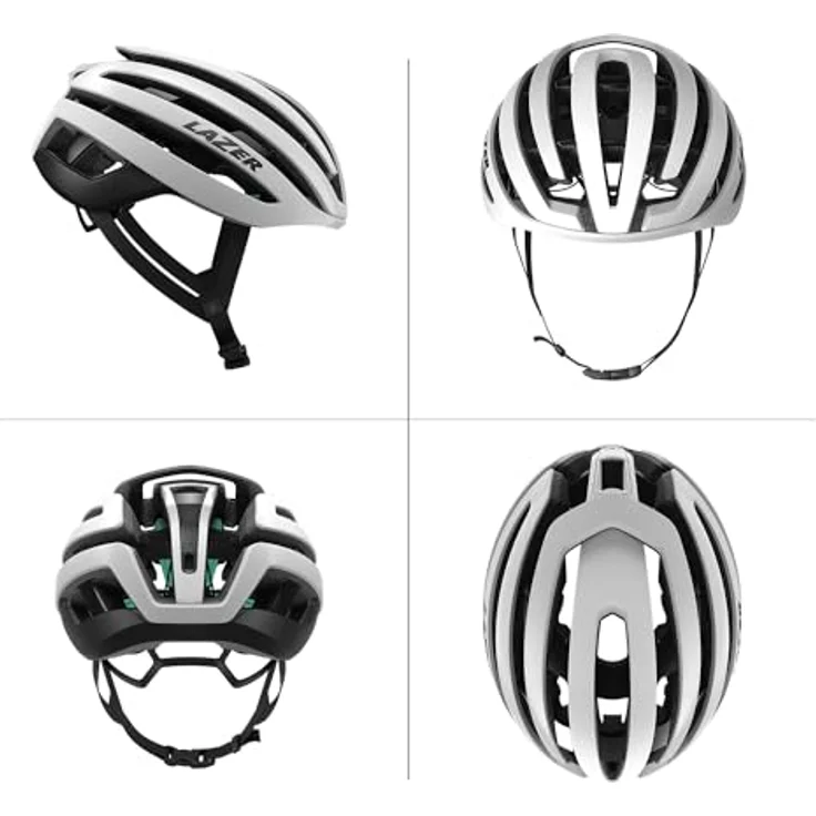 Lazer Sport Velohelm, (55 - 59 cm), antibakterielle Recyclingriemen, temperaturregulierendes Stirnband, direkt montierbares LED-Licht – Bild 2
