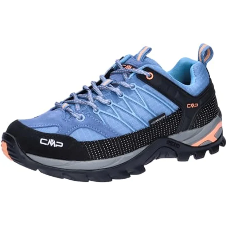 CAMPAGNOLO RIGEL LOW WMN TREKKING SHOE WP, Damen Wanderschuh mit wasserdichter CLIMAPROTECT-Membran und FullOn GRIP-Sohle, robustes Obermaterial aus Leder – Bild 1