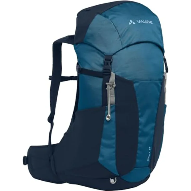 VAUDE Brenta 24, Wanderrucksack für Damen & Herren, 24 Liter, mit Aeroflex 3D Belüftung, ErgoShape Schultergurten, Regenhülle und Eco Finish, ideal für Tagestouren