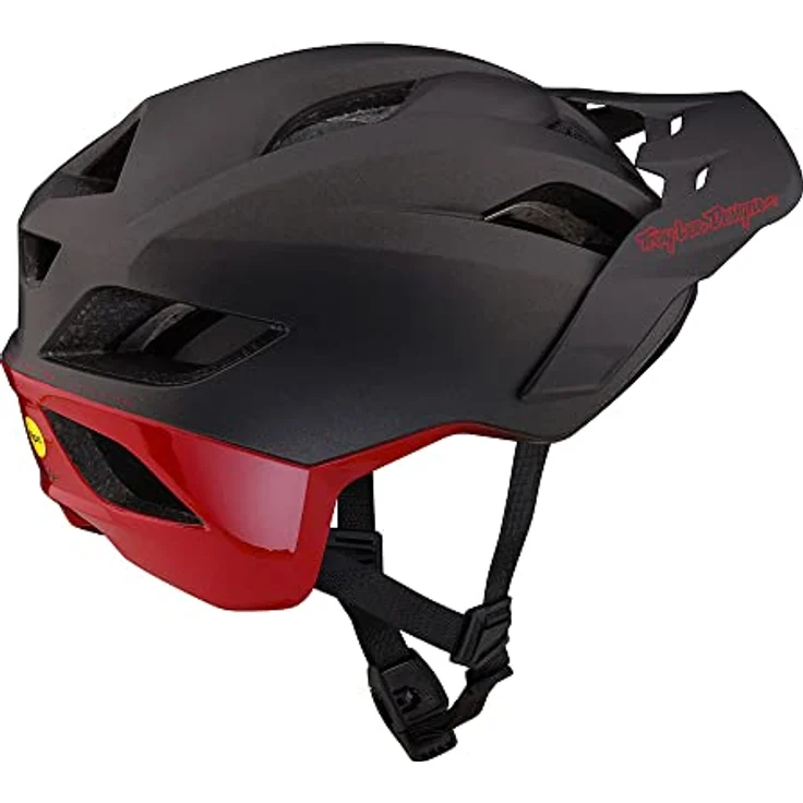 Troy Lee Designs Flowline SE MIPS Helm, Radian, E-Bike-zertifiziert, charcoal/red, XL/XXL | 60-63cm – Bild 2