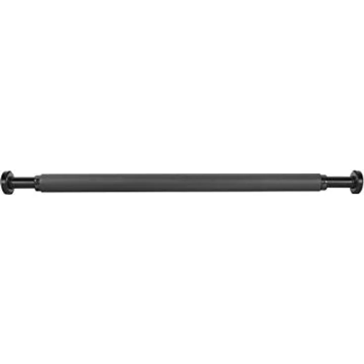 GORILLA SPORTS® Klimmzugstange - für Türrahmen, Ohne Schrauben, 63-93 cm Verstellbare, aus Stahl, mit Eva Schaumstoffgriffen, Schwarz – Bild 5