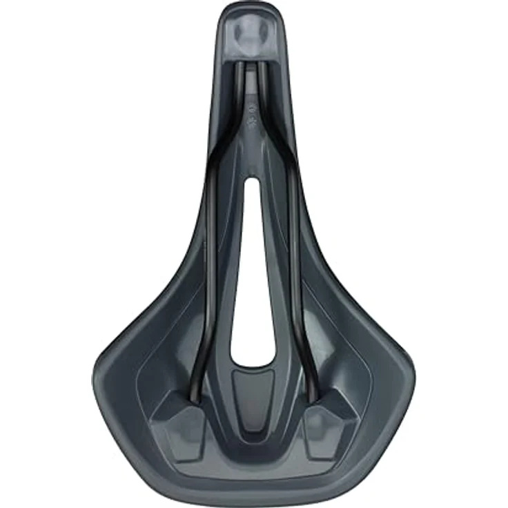 Selle Italia ST5 Flow, Velosattel mit Gelpolsterung und zentralem Flow-Loch zur Druckentlastung, Hi-Viz-Einsätze für zusätzliche Sicherheit – Bild 5