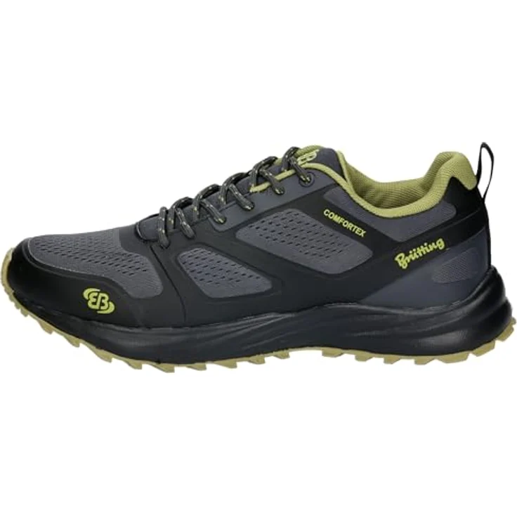 Brütting Mount Ray, Herren Wanderschuhe mit Comfortex-Klimamembrane, grau – Bild 2