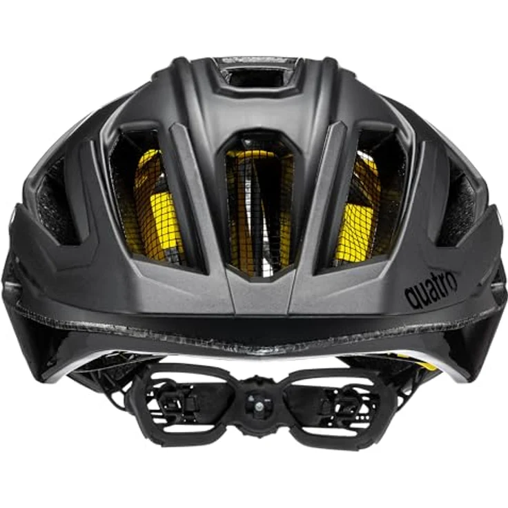 Uvex Quatro cc MIPS, MTB-Helm für Damen und Herren, MIPS-System, waschbare Innenausstattung, schwarz matt, 56-61 cm – Bild 2