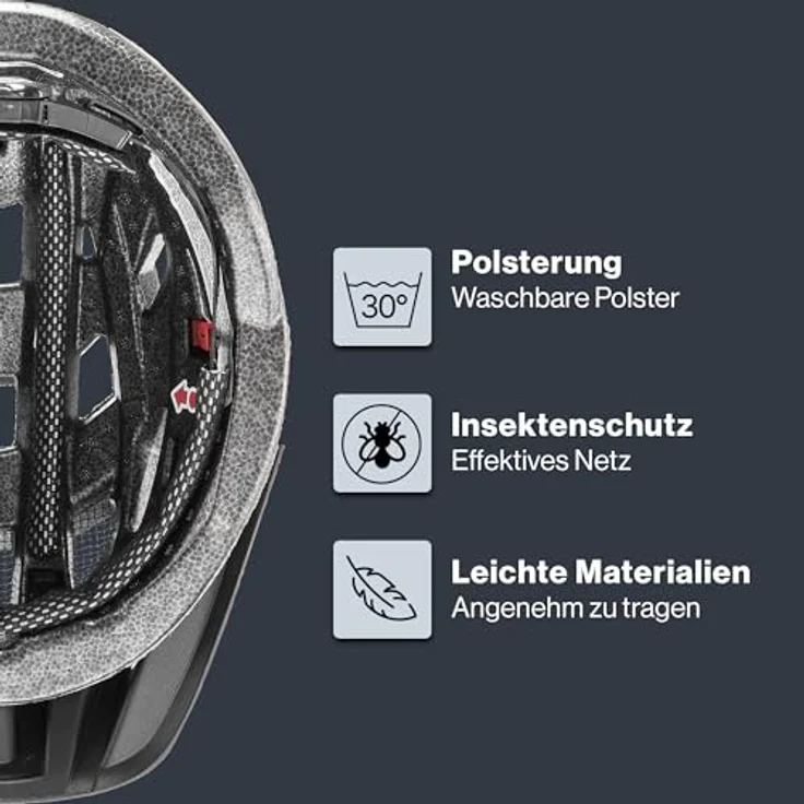 Uvex Sports i-vo cc, Velohelm mit optimierter Belüftung, 56-60 cm, Made in Germany – Bild 3