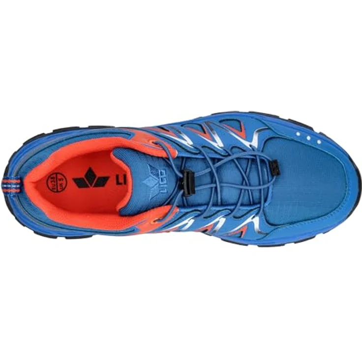 Lico Wanderschuh, Outdoorschuh, Größe 40 EU, Blau, Mesh-Obermaterial, Schnürer, Gummi-Laufsohle – Bild 5