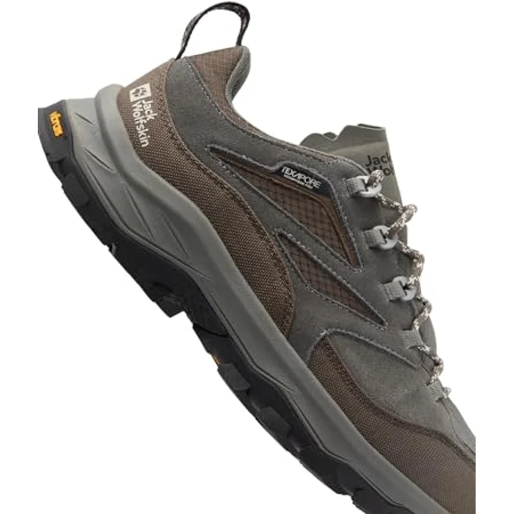 Jack Wolfskin CYROX TEXAPORE LOW M, Wanderschuh für Herren, wasserdicht und atmungsaktiv mit VIBRAM-Außensohle – Bild 7