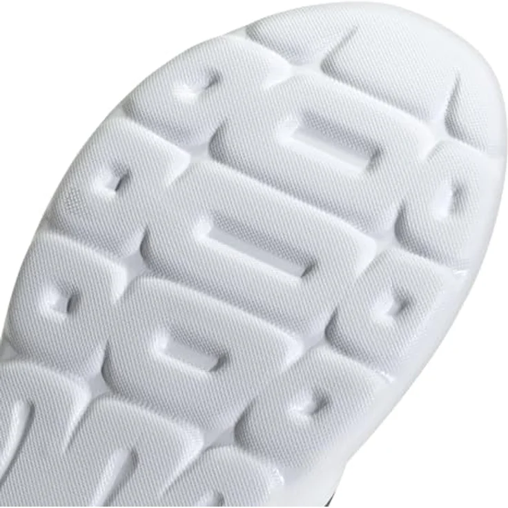 Adidas Tensaur Comfort, Jungen Laufschuhe mit Cloudfoam Zwischensohle, schwarz/weiß, in den Größen 4,5 bis 6,5 UK – Bild 5