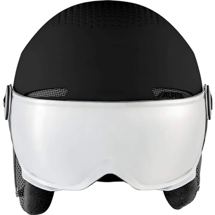 ALPINA SPORTS Arber Visor, Skihelm (58 - 61 cm, L) mit Hartschalenkonstruktion, verspiegeltem Visier und aktivem Ventilationssystem – Bild 2