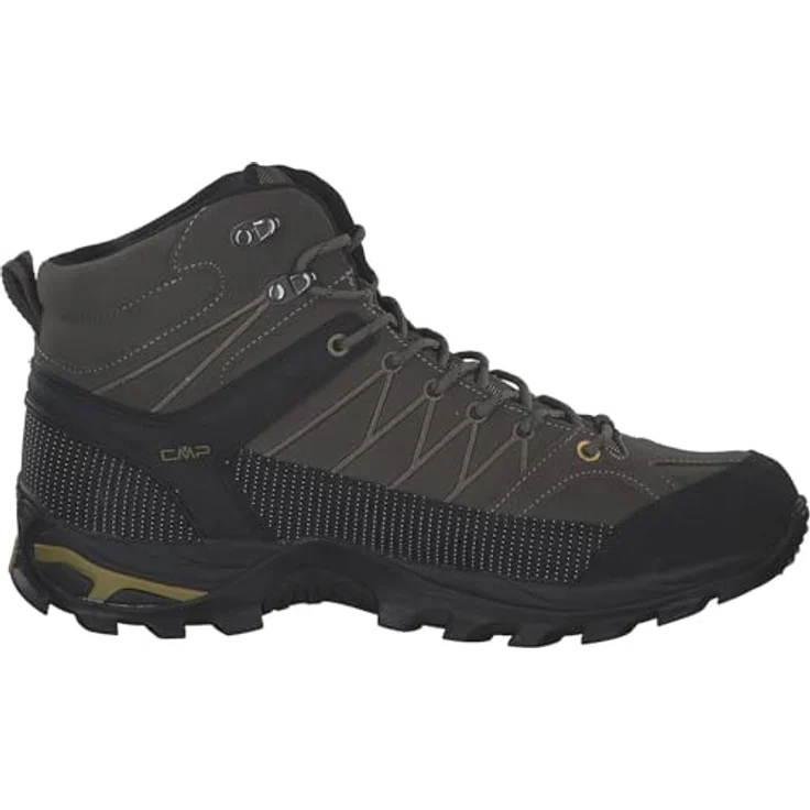 CMP Rigel MID 3Q12947, Herren Trekking Schuhe aus Wildleder mit atmungsaktiven Mesh-Details und rutschfester Gummisohle – Bild 3