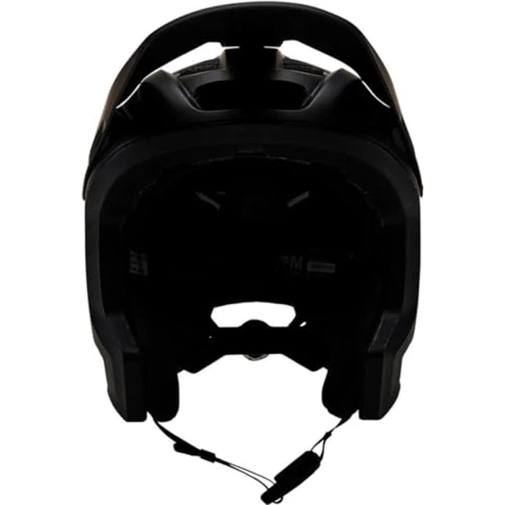 Fox Racing Dropframe Pro Mt Blk, 3/4-Enduro-Jethelm mit MIPS-Technologie, antimikrobiellem Innenfutter und verstärktem Ohren- und Kieferschutz, Mattschwarz – Bild 3