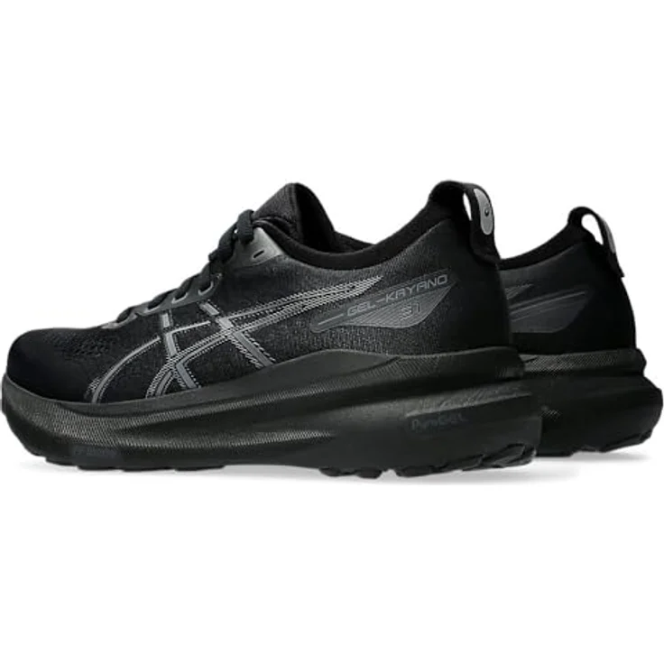 Asics GEL-KAYANO 31, Laufschuhe mit hoher Dämpfung und stabilisierendem Pronationsstütz, schwarz – Bild 2