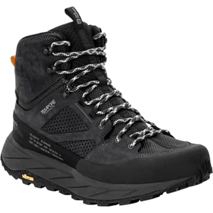 Jack Wolfskin TERRAQUEST TEXAPORE MID M, Wasserdichter Wanderschuh mit hohem Schaft und Vibram®-Sohle – Bild 4