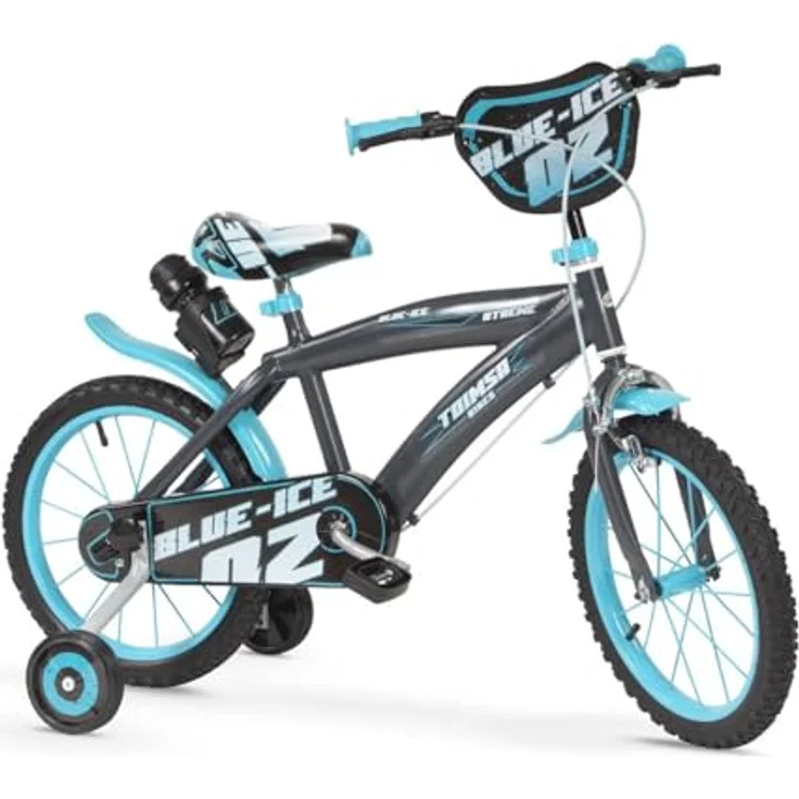Toimsa Blue Ice Jungen - Fahrrad, 16 Zoll, Schwarz, Blau – Bild 2
