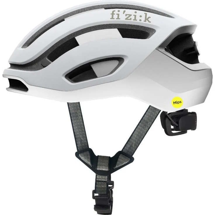 Fizik Kudo Vento Helm, ultraleicht mit MIPS Air Node und abnehmbarem Rücklicht, weiß, Größe M – Bild 1