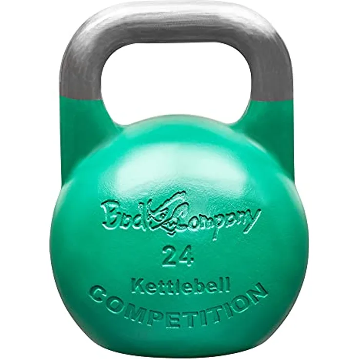 Bad Company Competition Kettlebell I Kugelhantel aus Stahl I Schwunghantel Workout in verschiedenen Gewichtsstufen I 24 kg