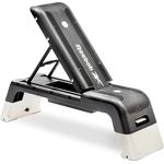 Reebok Stepper, Steppbrett mit neigbarem Deck und Höhenverstellung auf zwei Ebenen, 121 x 33 x 35 cm