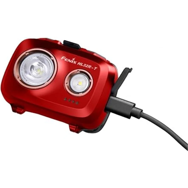 Fenix HL32R-T, Wiederaufladbare Stirnlampe mit 800 Lumen, Rot, USB Typ C Schnellladung, 132 Meter Strahlabstand – Bild 2
