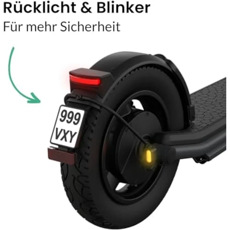 Egret X ultra E-Scooter, 18 Ah bis 70 km Reichweite, 25 kg, IPX5, Vollladung in 9 h (versandkostenfrei) – Bild 5