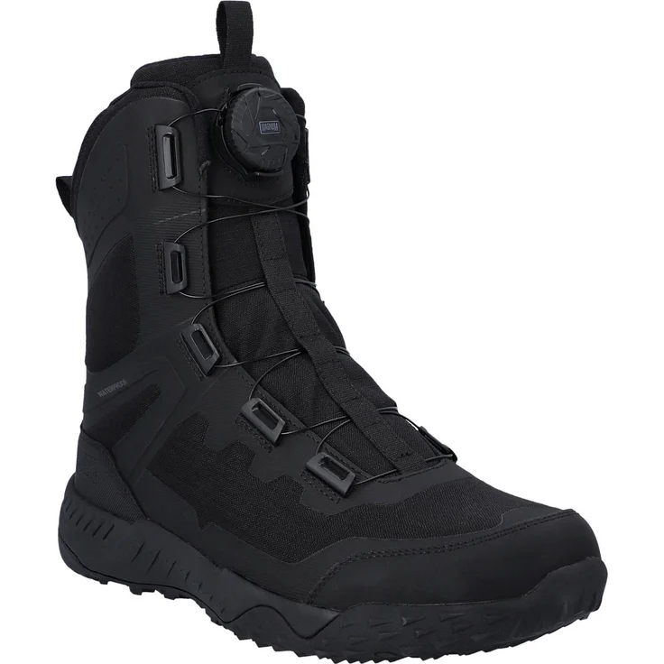 MAGNUM Ultima 8.0 Uniformschuhe Herren, wasserdicht mit M-Lock System, schwarz, Größe 38