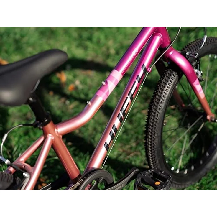 Huffy 20-Zoll Literide Junior Alloy 7-Gang Fahrrad, Neon Nebula Pink und Grau, leicht, geländetauglich, für Kinder 5-9 Jahre – Bild 5