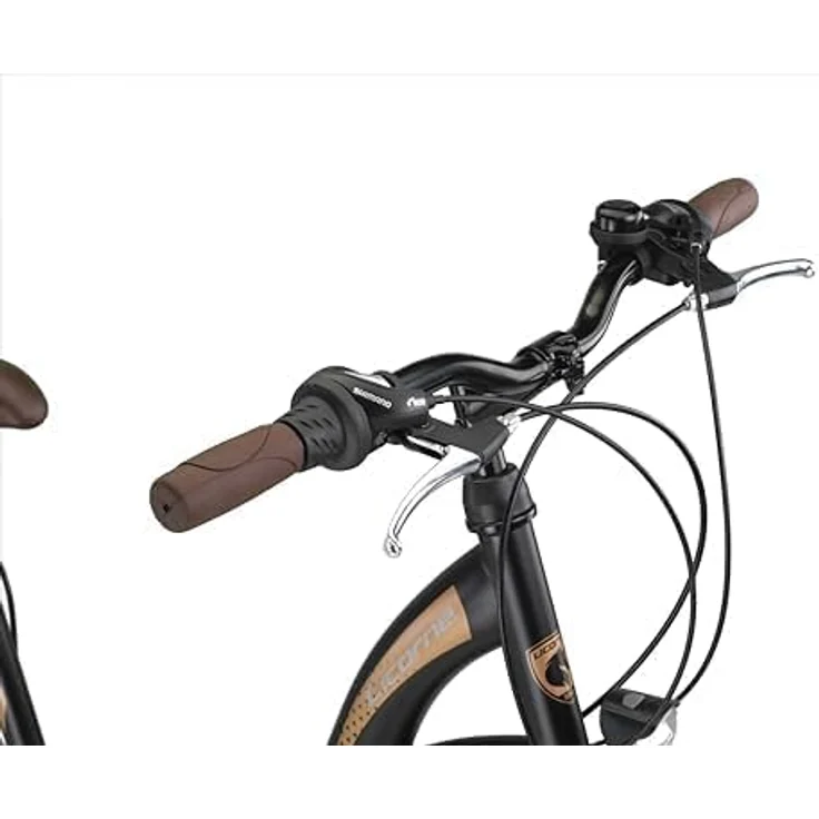 Licorne Bike Stella Premium City Bike 28 Zoll Schwarz - 21 Gang-Schaltung - Hollandfahrrad für Damen und Herren - Preisvergleich – Bild 2