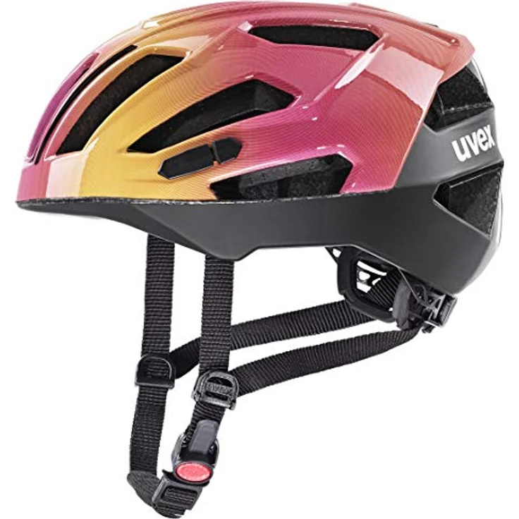 Uvex gravel-x Fahrradhelm, leichtgewichtig mit hervorragender Belüftung, juicy peach, 56-61 cm – Bild 1