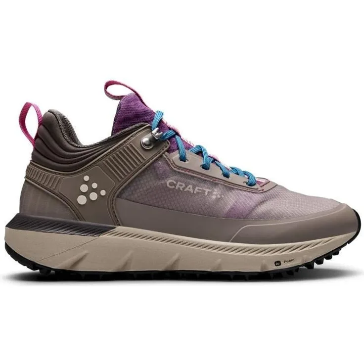 Craft Speed Hike Mid Damen Wanderschuhe, leichtes Mid-Cut Design mit Knöchelstützsystem und hervorragender Traktion
