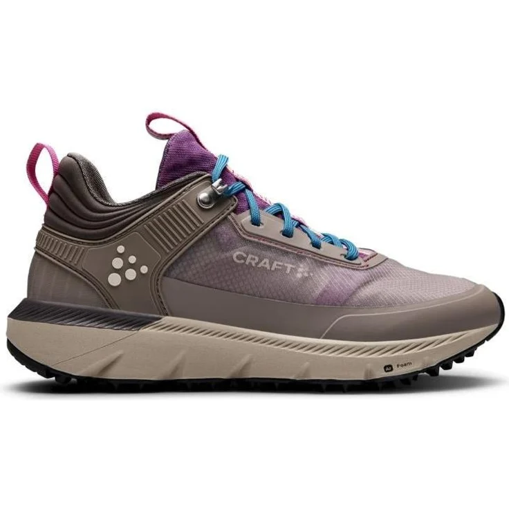 Craft Speed Hike Mid Damen Wanderschuhe, leichtes Mid-Cut Design mit Knöchelstützsystem und hervorragender Traktion