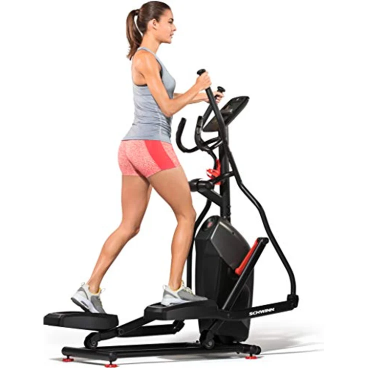Schwinn Ellipsentrainer 510E Compact, platzsparend Konstruktion, Bluetooth für Smartphone und Tablet, Explore The World App kompatibel – Bild 2