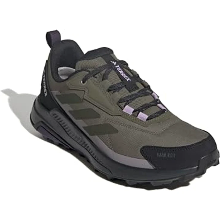 adidas Terrex Anylander R.rdy W, Wanderschuhe mit RAIN.RDY Technologie, grau/schwarz, Größe 5,5 – Bild 4