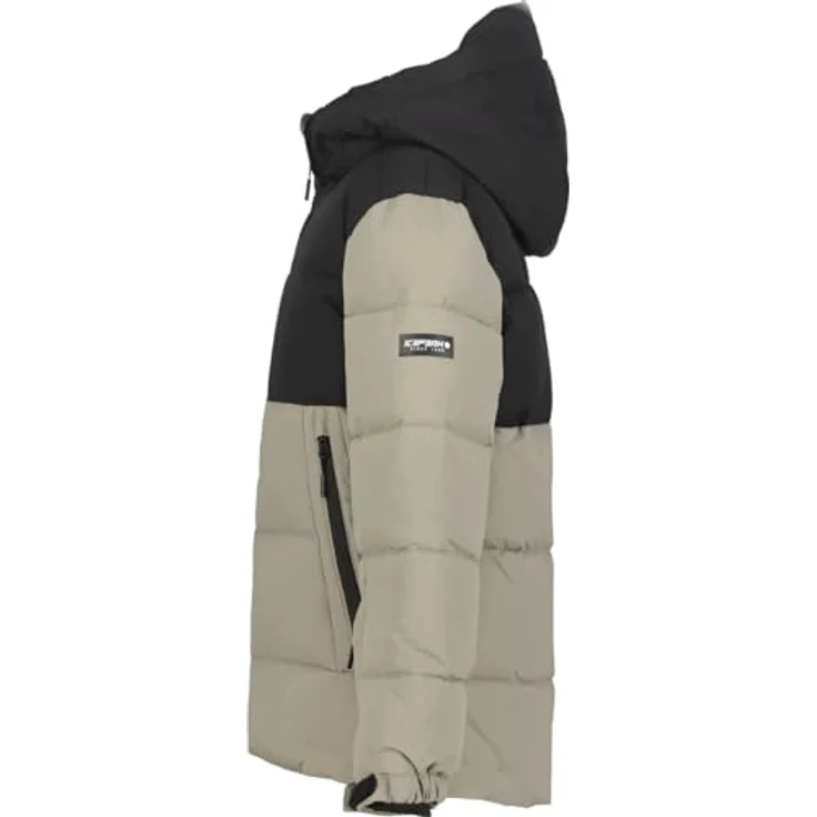 Icepeak Louin Jr, Skijacke für Kinder, atmungsaktiv und wasserdicht, Grau 164 – Bild 3