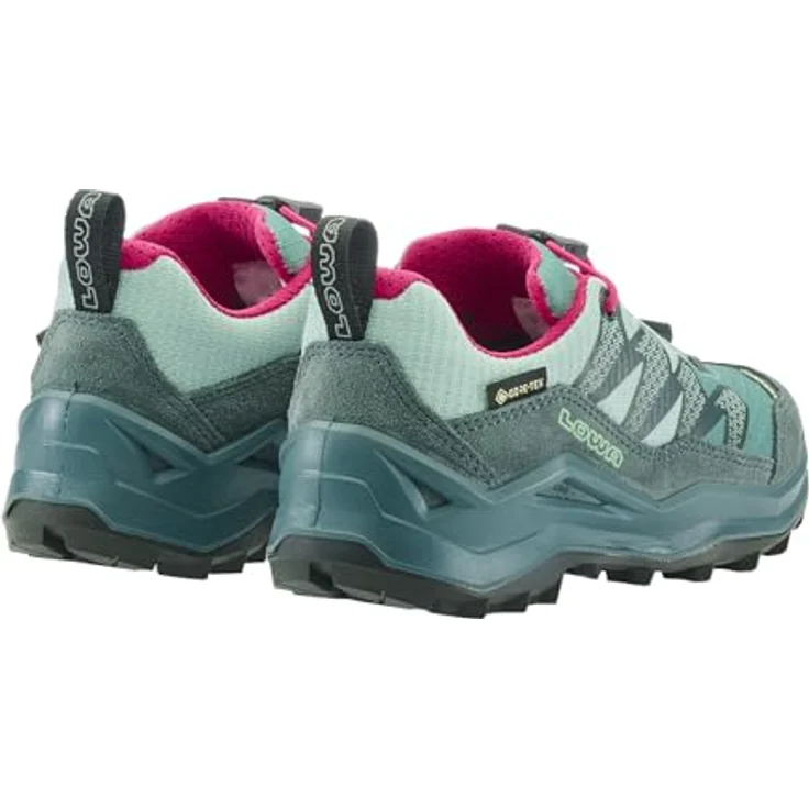 Lowa MADDOX PRO GTX LO JR, Mädchen Halbschuh mit Gore-Tex®-Membran, grün, Größe EUR 34 – Bild 4