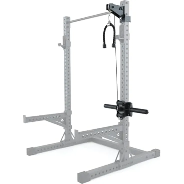 Atletica R7 Plate Loaded Cable System Oberer Kabelzug-Anbau | Gewichtsschlitten mit 3 Führungsrollen | Mehr Übungsvielfalt an Deinem R7 Power Rack
