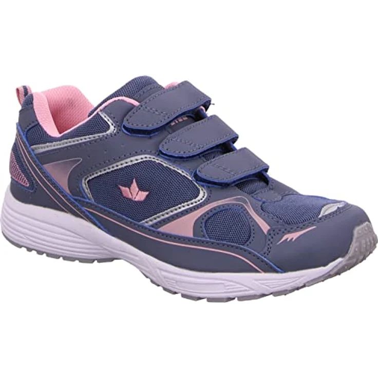 Lico Silas V, Damen Laufschuhe mit atmungsaktivem Nylon-Obermaterial, drei Klettverschlüssen, grau – Bild 2