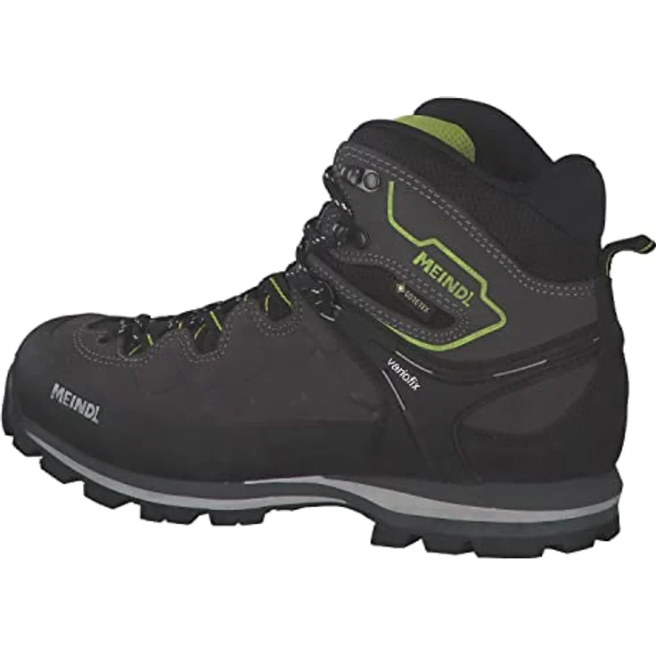 Meindl Litepeak GTX, Herren Wanderschuh mit GORE-TEX, 43, grau, rutschhemmende Laufsohle – Bild 3