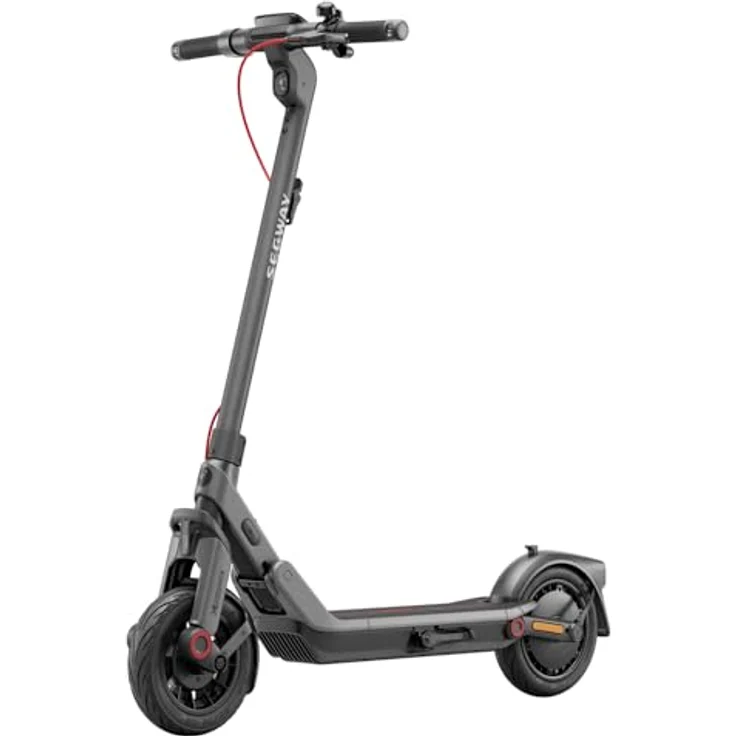 Segway-Ninebot E3 D E-Scooter, 800W Motor, 45km Reichweite, faltbar & leicht (17,5kg), Federung vorne & hinten, IPX5, 10-Zoll Reifen, Straßenzulassung – Bild 1