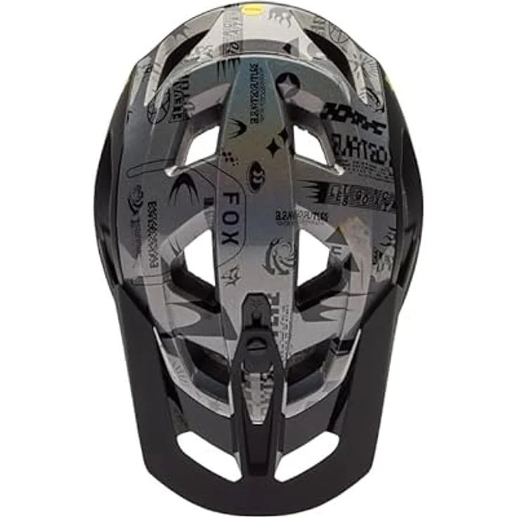 Fox Speedframe Pro Lunar Special Edition, Velohelm mit Mips Air Node System, BOA-Fit-System und verstellbarem Visier – Bild 3