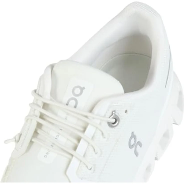 ON Running Cloud 6, Herren Sneakers in Weiß mit CloudTec®-Dämpfung und Schnellschnürsystem, EU 40.5 US 7.5 – Bild 9
