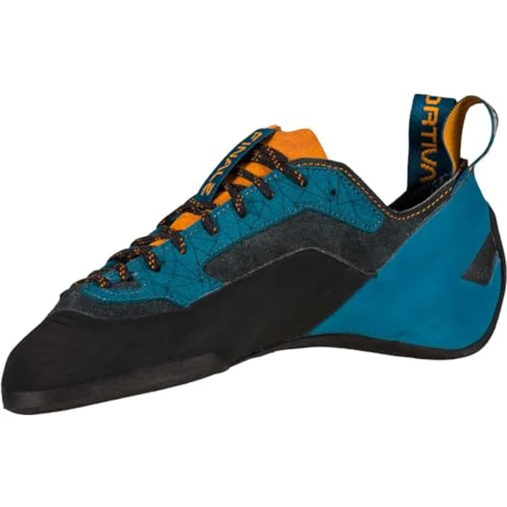 La Sportiva Finale, Herren Kletterschuhe, Schnürschuh mit 4 mm Vibram® XS Edge Gummi, Blau, Größe 45 – Bild 4