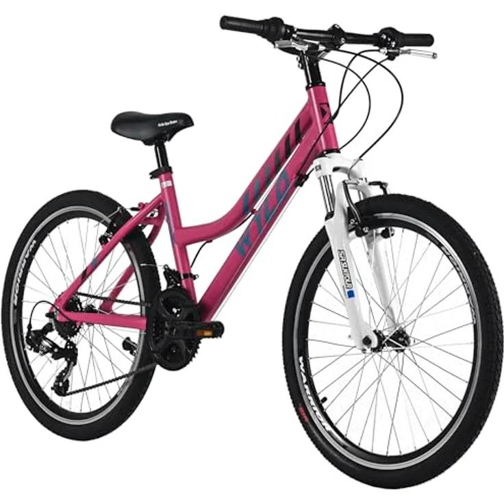 Dacapo WYLD MISTRAL, Kindervelo 24" mit Aluminiumrahmen, 18-Gang SHIMANO Schaltung, einstellbarer Federgabel, V-Brakes – Bild 1