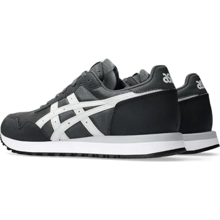 ASICS Performance Tiger Runner II, Herren Laufschuhe mit EZFOAM Einlegesohle, grau, Größe 38 – Bild 2