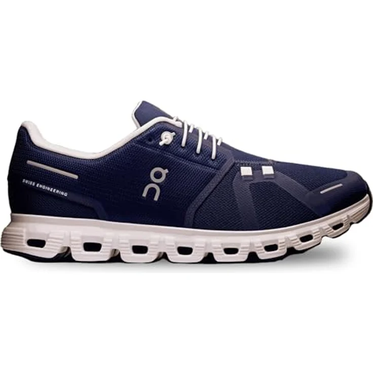 ON Running CLOUD 6, Laufschuhe in dunkelblau, Größe 47, Obermaterial Synthetik, Schnürung – Bild 1