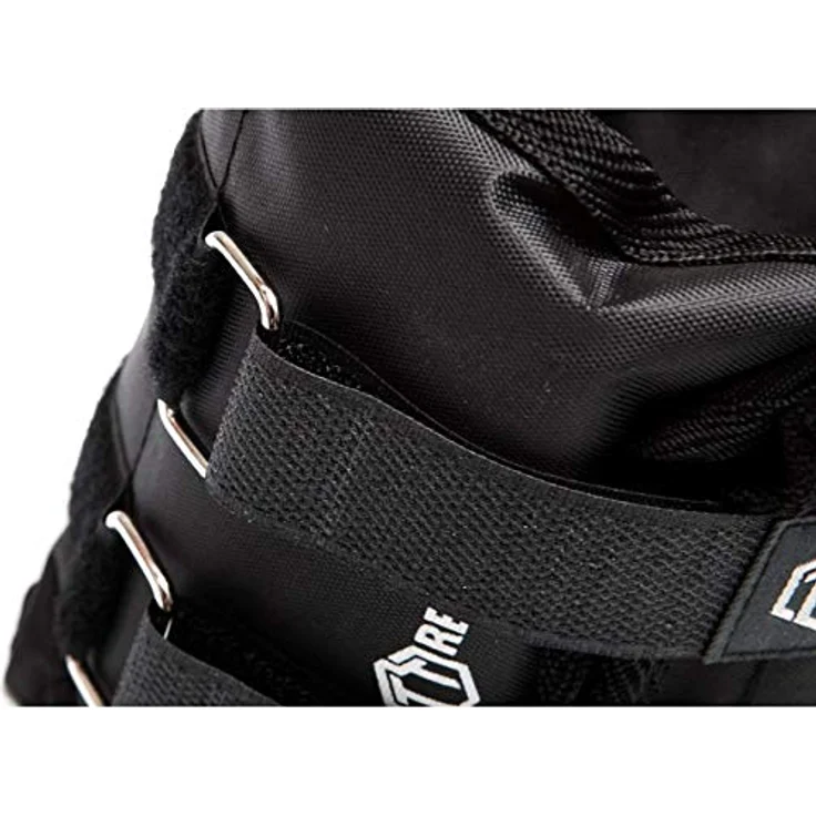 Sporttrend 24® Gewichtsmanschetten 2er Set, 2 x 0,75kg, starker Klettverschluss, Schwarz, ideal für Kraft- und Ausdauertraining – Bild 5